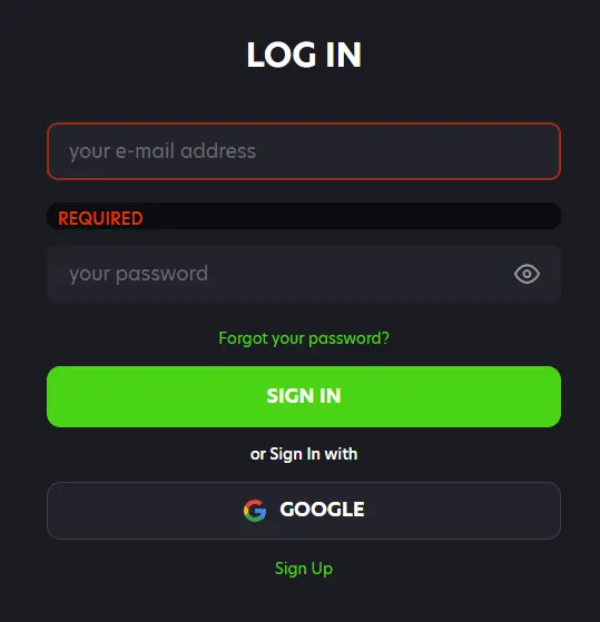 NeoSpin Casino Login